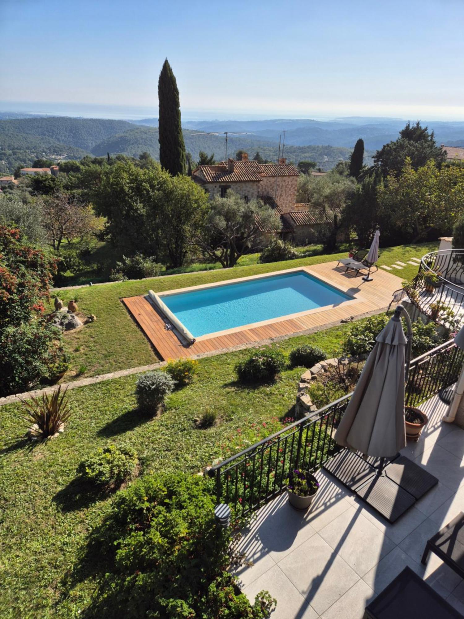 Bed and Breakfast La Tourrette Tourrettes-sur-Loup Exterior foto